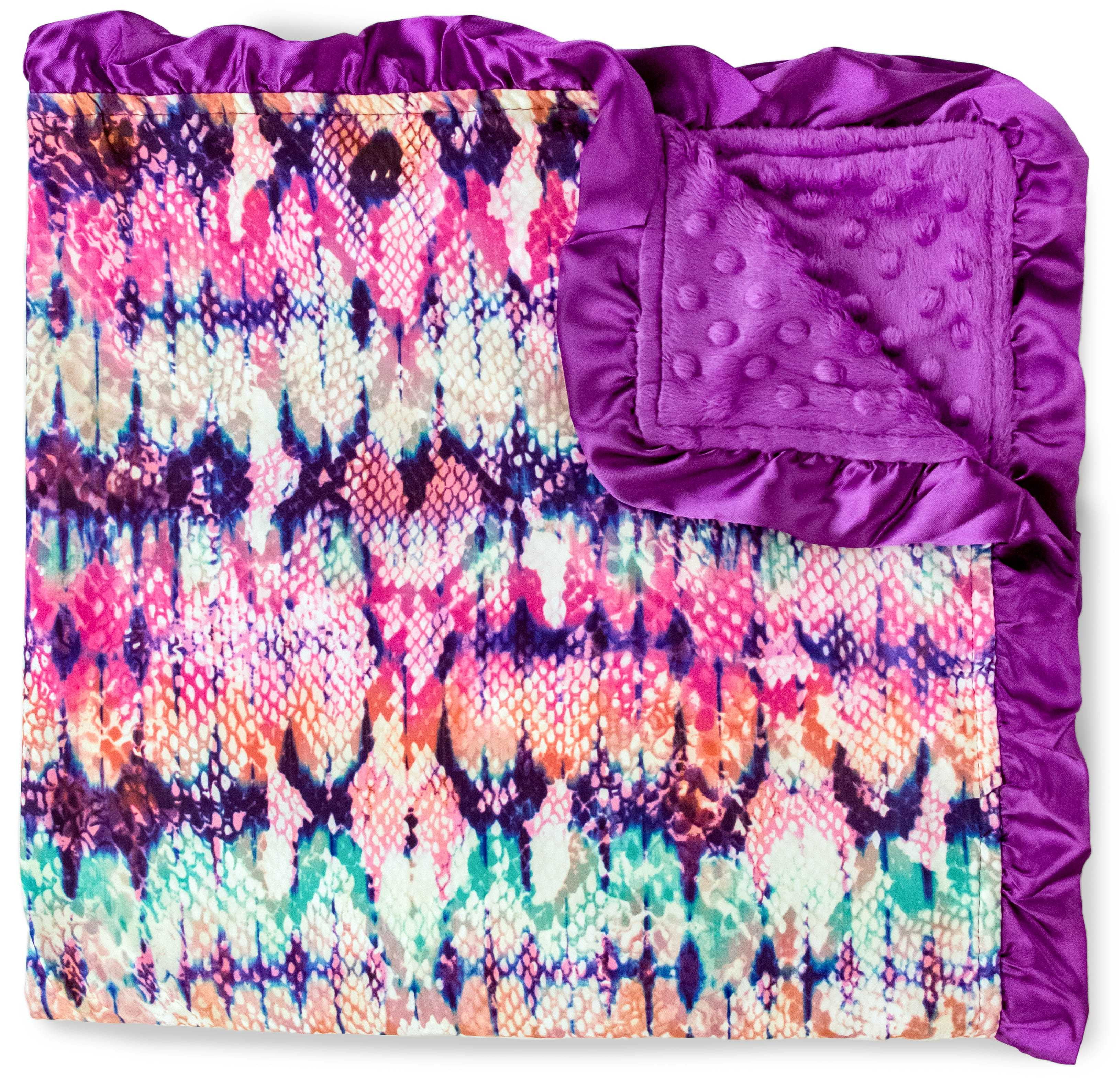 Top Tots Standard Fleece Baby Blanket for Infant Boys and Girls