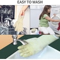 thumbnail image 4 of Guantes universales para barbacoa: resistentes al calor hasta 500 °C para asar, hornear, cocinar en la chimenea y cocinar, 4 of 5