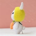 thumbnail image 3 of Meitianfacai Cute Rabbit Pattern DIY Needle Felting Kit, Wool Needle Felting Beginner Kits with Instructions and Needle Felting Basic Tools, Plush Toys Great for Easter Decorations, 3 of 8