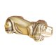 thumbnail image 2 of Figuras de estatua de perro, centro de mesa, adornos de jardín, escultura de regalo, figuras de animales de latón para decoración del hogar, arte de, 2 of 9
