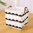thumbnail image 4 of Collapsible Laundry Basket Dorm Baby Laundry Basket Large Laundry Hamper Waterproof with Handle for Dirty Clothes, 4 of 12