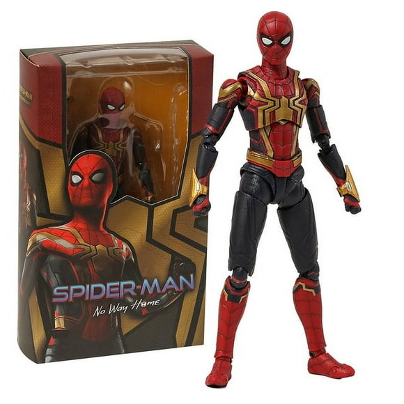 SHF Spider Man Homecoming Spiderman PVC Action Figure Collectible Model Toy