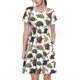 thumbnail image 1 of Disketp Various Turtle para Vestido de Manga Corta para Mujeres, Vestidos de Verano para Mujeres, Casual y Holgado para la Playa, 1 of 6
