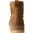 thumbnail image 2 of Men's Twisted X MXCC001 CellStretch 6" Composite Toe Work Boot Distressed Saddle Full Grain Oiled Leather 11.5 W, 2 of 5