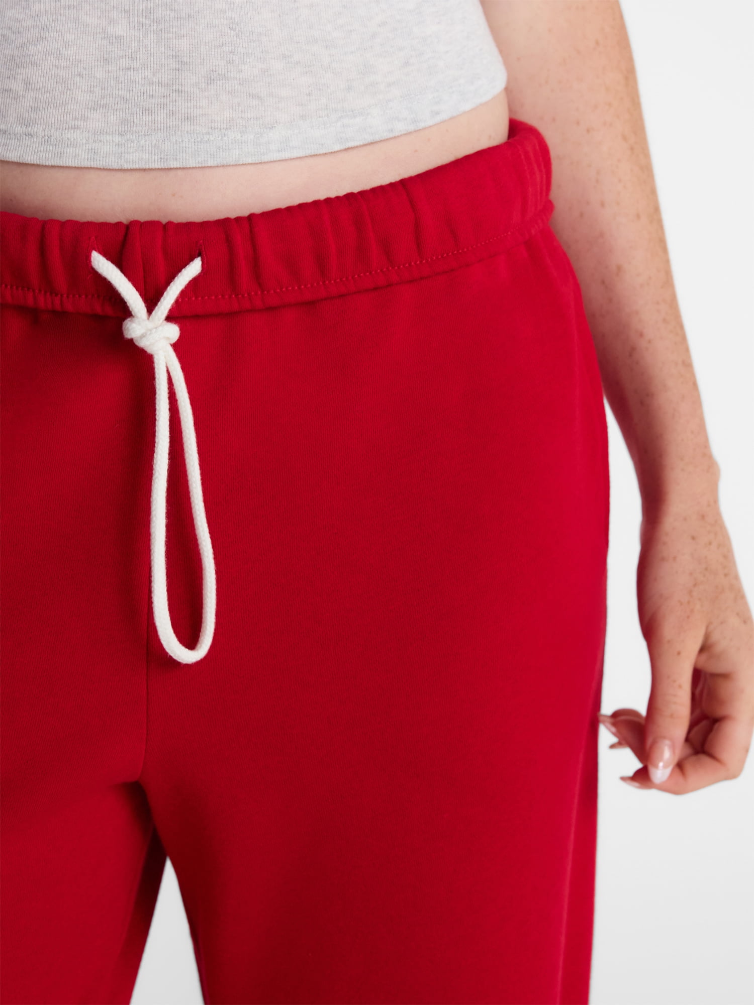 No Boundaries Soft Fleece Wide Leg Pants, 30” Inseam, 1 or 2-Pack, Women’s XXS-4X