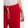 thumbnail image 4 of No Boundaries Soft Fleece Wide Leg Pants, 30” Inseam, 1 or 2-Pack, Women’s XXS-4X, 4 of 5