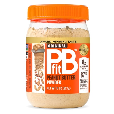 (2 pack) PBfit Classic Peanut Butter Powder, Roasted Peanut Powder, 8 oz