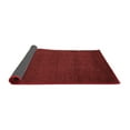 thumbnail image 2 of Ahgly Company Indoor Round Abstract Red Modern Area Rugs, 6' Round, 2 of 4
