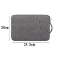 thumbnail image 2 of Waterpoof Laptop Case Soft leather laptop bag Portable liner bag - 14.1-15.4 inches, 2 of 5