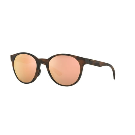 Oakley sunglasses OO9474 Spindrift (01) matte brown tortoise with prizm rose gold lenses, 52mm