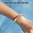 thumbnail image 4 of Pulsera de prevención de mosquitos Pulsera de tobillo ajustable de silicona | Protección duradera contra insectos | Varillas de aceite reemplazables | Resistente al agua | Ligereza | Para uso en, 4 of 5