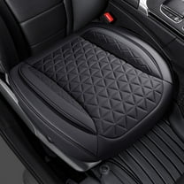 AuroraX Car Seat Cushions for Driving Soft Comfortable Back & Sciatica Pain Relief Breathable Car Seat Cushions for Driving (Black)