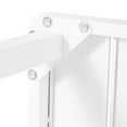 thumbnail image 3 of WestinTrends Playa 59" Iron Metal Outdoor Rectangular Patio Dining Table For 6, White, 3 of 15