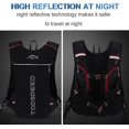 thumbnail image 6 of Running Hydration Vest Backpack,Lightweight Insulated Pack with 1.5L Water Bladder Bag Daypack for Hiking Trail Running Cycling Race Marathon for Women Men, 6 of 7