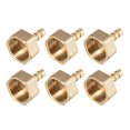 thumbnail image 1 of Adaptador de conector de manguera Barb de latón 8mm x G3/4 hembra 6 pcs, 1 of 4