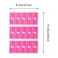 thumbnail image 2 of 14 Sheets of Wire Labels Cable Labels Adhesive Cable Tags Stickers Cables Organizer Stickers Cord Tags, 2 of 6