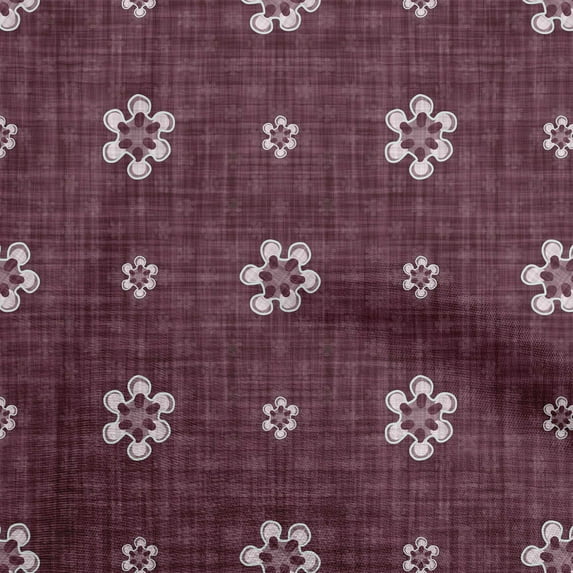 oneOone Viscose Jersey Wine Fabric Floral Sewing Material Print Fabric By The Yard 60 Inch Wide