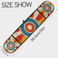 thumbnail image 3 of Yayeee Double Oven Mitt Kitchen Heat Resistant Baking 35" x7" Quilted Glove, Colorful Circles, 3 of 6