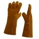 thumbnail image 1 of Guanteletes para Soldar Guanteletes de Soldadura de Cuero Guanteletes de Fuego para Estufa - Marrón Macarena Guantes protectores de trabajo, 1 of 8