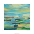 thumbnail image 2 of Goldberger, Jennifer 26x26 White Modern Wood Framed Museum Art Print Titled - Fragmented Field I, 2 of 4