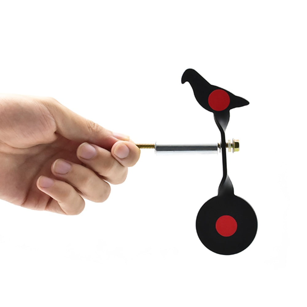 Runzkzy Slingshot Practice Target Portable Durable Insert Tree Target Metal Shooting Training Target