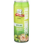 Amy & Brian All Natural Coconut Juice with Lime, 17.5 Fl. Oz., 12 Count