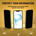thumbnail image 2 of Protector de pantalla de privacidad DEWALT para iPhone 16 Pro Max, 2 of 9