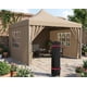 thumbnail image 1 of QinaQin Carpa canopy portátil de 10 x 10 pies con laterales, gazebo impermeable de armado fácil para eventos al aire libre, 1 of 8