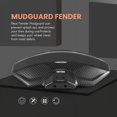 thumbnail image 3 of Universal Motorcycle Wheel Rear Mudguard  Tire Splash Guard for   TMAX 530  GN125  Z900,B, 3 of 8