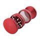 thumbnail image 3 of Máquina de pulir de aleación de zinc Molinillo de hierbas de pantalla fina Filtro de especias de molienda suave Rojo Vogacara HA6962-03B, 3 of 6