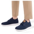 thumbnail image 3 of Zapatos BMNY para Hombre Semiformales Con Cinta Tipo Choclo Azul Talla 27, 3 of 4