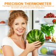 thumbnail image 3 of OUNONA Refrigerator Thermometer For Home ABS Accurate Thermometer For Freezer Use 1Pcs, 3 of 8