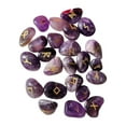thumbnail image 2 of Amethyst Witches Runes Set , Healing Crystal Stone For Meditation Divination Purple, 2 of 2