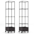 thumbnail image 1 of Costway 2 PCS 67" Planter Raised Garden Bed with Planter Box &Trellis Adjustable Height, 1 of 10