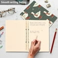 thumbnail image 4 of FORMRS 1-Subject Spiral Notebook 8" x 5" College Ruled 60 Refillable Sheet A5 Hard Cover, 2 Pack, Winter Goose, 4 of 7