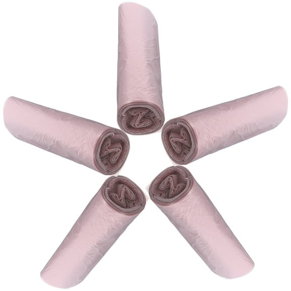 5 Rolls Trash Bags Trashbags Garbage Can Bags 5 Gallon Trash Bag Garbage Bags for Bedroom Thick Garbage Bag Polyethylene