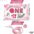 thumbnail image 4 of One in A Melon Backdrop - Large, 72x44 Inch | One in A Melon Party Decorations | One in A Melon Banner for Summer Watermelon Birthday Decorations | On, 4 of 4
