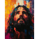 thumbnail image 1 of Qisvanset 12x16 Inch With Frame 2D Flat Wall Art Classic Jesus Art Trendy Apartment Religious Home Gift, 1 of 8
