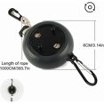 thumbnail image 2 of Retractable Clothesline, Retractable Wire, with 10 Fixed Buckles and 20 Windproof Clips, 2 of 4