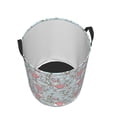 thumbnail image 3 of Balery Cute Rabbit And Heart Round Laundry Basket with Handles Waterproof Freestanding Laundry Hamper for Clothes Toys in the Dorm and Family-, 3 of 8