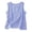 Light Blue, variant on Womens Gauze Tank Tops Trendy Plaid Gingham Boho Blouses Summer Casual Tunic Top Beach Cute Sleeveless Shirt Coffee Size M