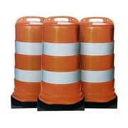 Advanced Graphics 38 x 19 in. Construction Barrels Cardboard Cutout, Set of 3
