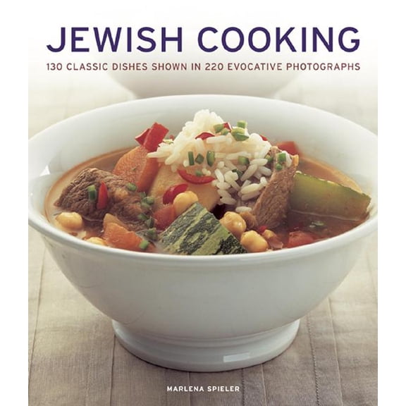Jewish Cooking : 130 Classic Dishes Shown in 220 Evocative Photographs (Paperback)