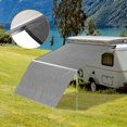 thumbnail image 4 of Yescom 7.6x8.5 Ft Car Side Awning with Side Wall Rooftop Pull Out Tent Shelter Camping, 4 of 8