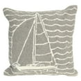 thumbnail image 3 of Trans-Ocean Imports 7FP8S167333 18 in. Liora Manne Frontporch Sails Indoor & Outdoor Pillow - Navy, 3 of 4
