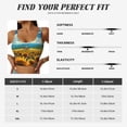 thumbnail image 5 of Honeii Field Bicycle Young Sunflower patten Workout Crop Tank Top for Women Yoga Tank Tops Athletic Sports Shirts Exercise Undershirts,Sports Bra,Sports vest-Large, 5 of 8