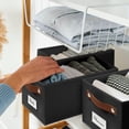 thumbnail image 2 of Storage Basket xx Baskets Storage Organization Bins with Labels (Kallax/ ), 2 of 9