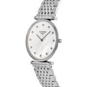 Longines La Grande Classique Quartz Mother of Pearl Dial Diamond Steel Womens Watch L4.709.4.88.6