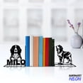 thumbnail image 3 of Handmadetneonsign English Springer Spaniel Metal Bookends, Dog Name Bookend, Table Bookshelf Decor 047003, 3 of 4