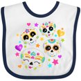 thumbnail image 3 of Inktastic Decorative Skull Party for Day of the Dead Boys or Girls Baby Bib, 3 of 4